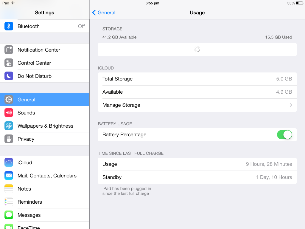 呢段時間我開曬 WiFi,打機上網睇片播歌,9.5 個鐘(已撇除 sleep 嘅時間)都仲淨翻 35% 電,按比例計,叉一次電可以用多過 14.5 個鐘