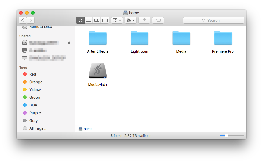 Mount your virtual hard disk by double clicking on the VHDX file.