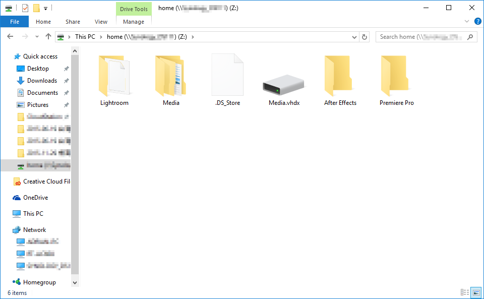 Remember to move the virtual hard disk file to the network drive.